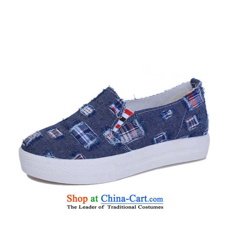 The autumn 2015 new stylish casual canvas shoes low slip shoes pregnant women students deep blue shoes -803-QFLXQ68SZMX Single  37 pictures, prices, brand platters! The elections are supplied in the national character of distribution, so action, buy now enjoy more preferential! As soon as possible.