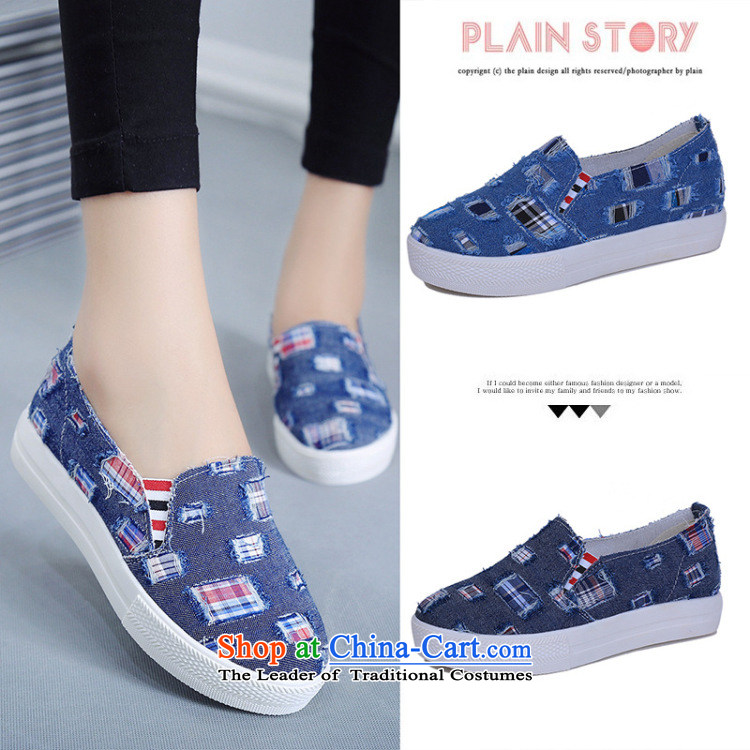 The autumn 2015 new stylish casual canvas shoes low slip shoes pregnant women students deep blue shoes -803-QFLXQ68SZMX Single  37 pictures, prices, brand platters! The elections are supplied in the national character of distribution, so action, buy now enjoy more preferential! As soon as possible.