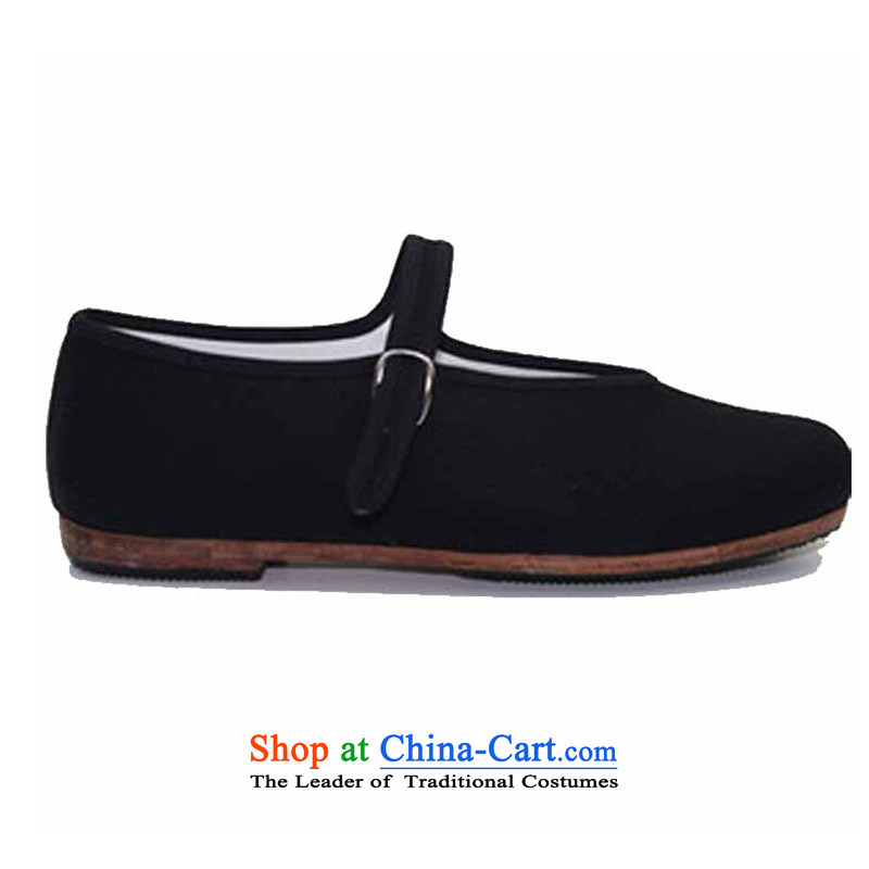 The same l and leather upper with mesh backplane Ms. manually old Beijing mesh upper for women at the bottom of the rubber surface of the Mulan Black 39 with l and shopping on the Internet has been pressed.