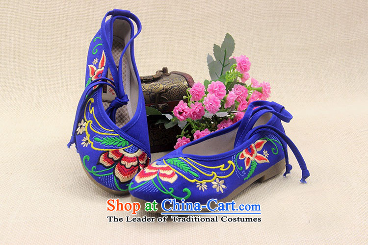 Is small and the ethnic tendon mesh upper floor embroidered shoes ZCA5001 womens single blue 34 pictures, prices, brand platters! The elections are supplied in the national character of distribution, so action, buy now enjoy more preferential! As soon as possible.