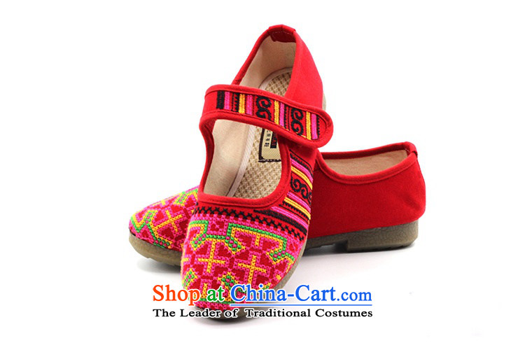 Is small and the old Beijing mesh upper ethnic cross embroidered beef tendon bottom womens single shoe ZCA5016 red 36 pictures, prices, brand platters! The elections are supplied in the national character of distribution, so action, buy now enjoy more preferential! As soon as possible.
