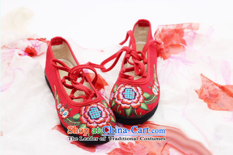 Is small and the old Beijing mesh upper ethnic pure cotton embroidered shoes ZCA13 womens single-5 red 38 pictures, prices, brand platters! The elections are supplied in the national character of distribution, so action, buy now enjoy more preferential! As soon as possible.