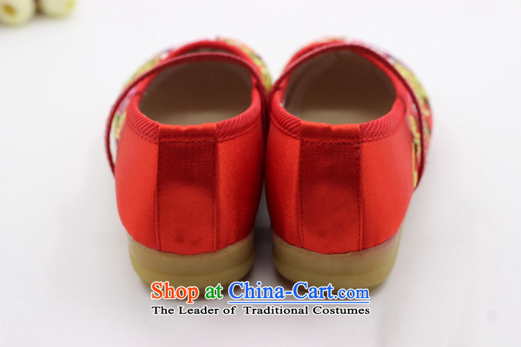 Is small and distinguish silk embroidered shoes of ethnic beef tendon backplane Children Dance Shoe ZCA017 Cherry Red 19 pictures, prices, brand platters! The elections are supplied in the national character of distribution, so action, buy now enjoy more preferential! As soon as possible.