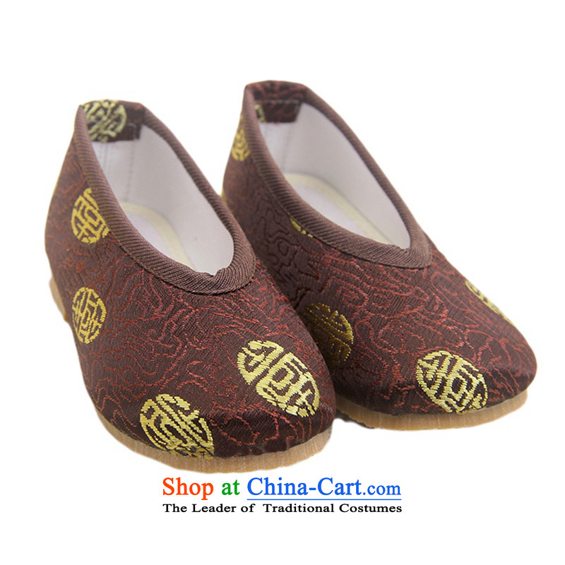 Is small and the old Beijing mesh upper ethnic boy embroidered shoes ZCA, L3  16, is a small light yellow-mi (LOVELY BEAUTY , , , shopping on the Internet
