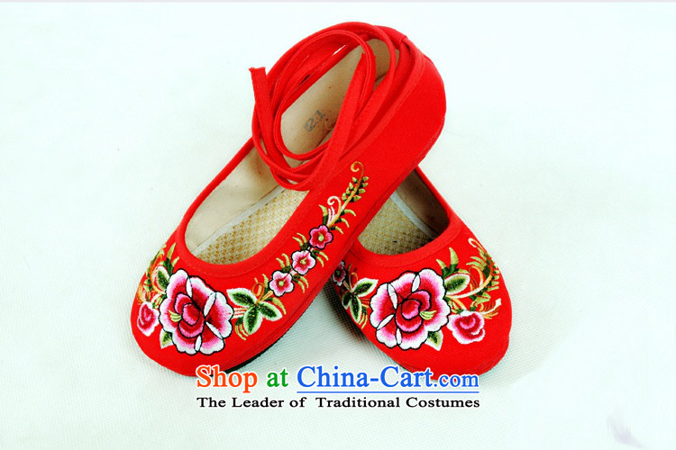 Is small and the old Beijing mesh upper ethnic pure cotton embroidered shoes Children Dance ZCA, T01 Red 15 pictures, prices, brand platters! The elections are supplied in the national character of distribution, so action, buy now enjoy more preferential! As soon as possible.