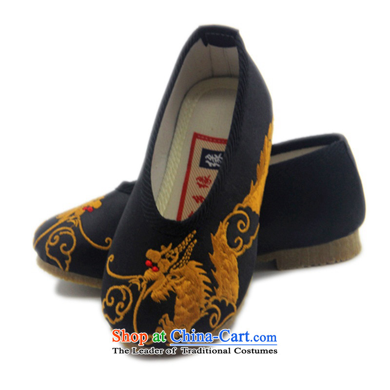 Is small and the old Beijing mesh upper boy ethnic embroidered shoes bottom beef tendon ZCA01 mesh upper black 18, is small-mi (LOVELY BEAUTY , , , shopping on the Internet