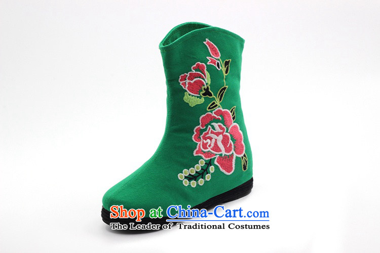 Is small and the old Beijing mesh upper ethnic Mudan increased within embroidery female boots ZCA, H02 Green 37 pictures, prices, brand platters! The elections are supplied in the national character of distribution, so action, buy now enjoy more preferential! As soon as possible.