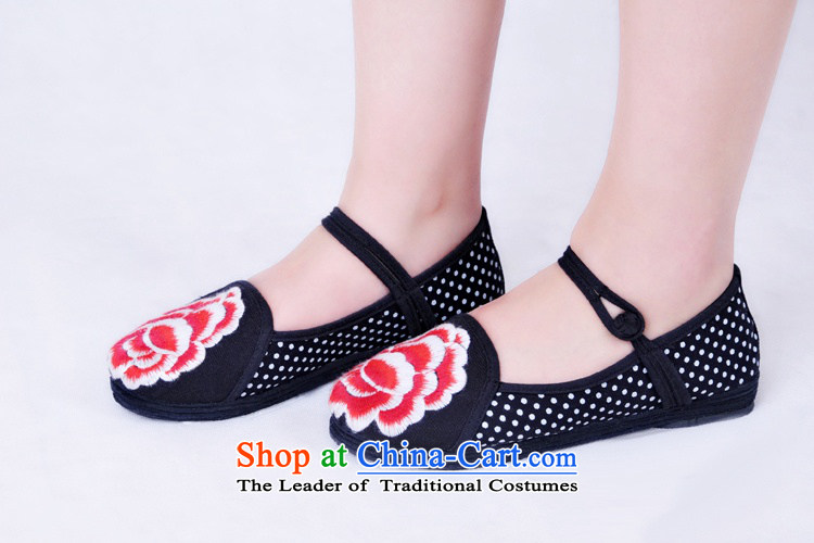 Is small and the old Beijing Peony embroidered word mesh upper clip bottom of thousands of women's shoes ZCA1315 black 39 pictures, prices, brand platters! The elections are supplied in the national character of distribution, so action, buy now enjoy more preferential! As soon as possible.