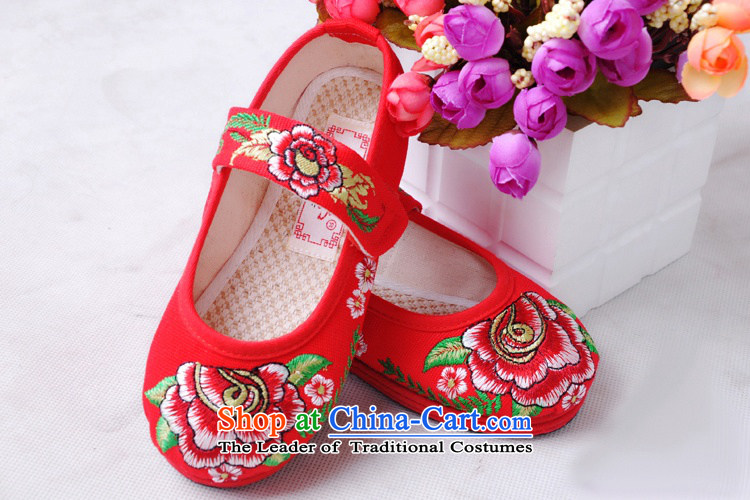 Is small and the old Beijing Children embroidered shoes cotton fabric of ethnic Children Dance Shoe ZCA, T-10 Red 17 pictures, prices, brand platters! The elections are supplied in the national character of distribution, so action, buy now enjoy more preferential! As soon as possible.