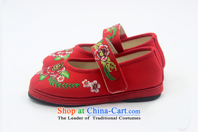 Is small and the old Beijing Children embroidered shoes cotton fabric of ethnic Children Dance Shoe ZCA, T-10 Red 17 pictures, prices, brand platters! The elections are supplied in the national character of distribution, so action, buy now enjoy more preferential! As soon as possible.