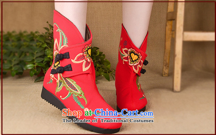 The 2015 Winter Olympics, pick the old Beijing embroidered cotton shoes, Ms. mesh upper ethnic retro-thick boots warm Dance Shoe girl detained in boot disk boots, blue 39 pictures, prices, brand platters! The elections are supplied in the national character of distribution, so action, buy now enjoy more preferential! As soon as possible.