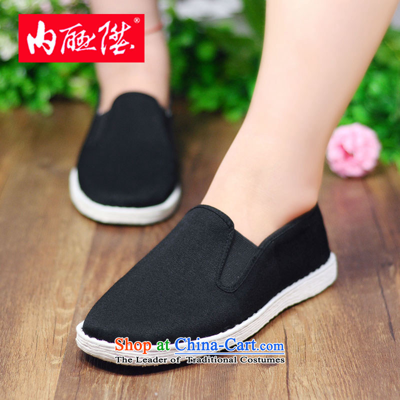 Inline l women shoes mesh upper hand-thousand-layer bottom-gon thousands of bottom tabs on the edge of the tissue at the encryption women shoes is smart casual shoes 8631A old Beijing Black 35 inline l , , , shopping on the Internet
