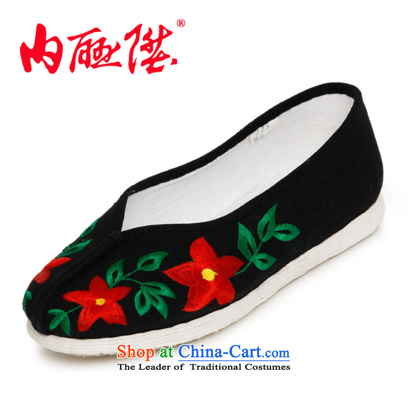 Inline l women shoes mesh upper hand thousands ground encryption embroidery lady shoes is smart casual shoes 8617A mix of Old Beijing 38