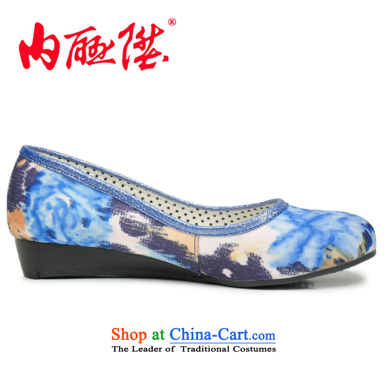 Inline l women shoes mesh upper for female sea shoes, casual fashion of Old Beijing 6566C mesh upper blue 40, inline l , , , shopping on the Internet