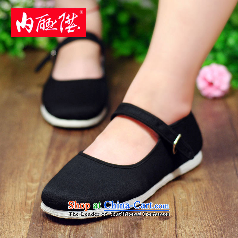 Inline l women shoes mesh upper hand bottom thousands of encryption-generation woman shoes of Old Beijing 8201A mesh upper black 34 inline l , , , shopping on the Internet