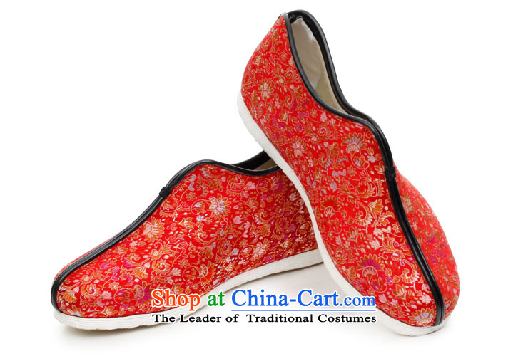 Inline l mesh upper female cotton shoes hand-thousand-layer encryption on the bottom tapestries cotton shoes of Old Beijing 8235FA mesh upper red 40XL Photo, prices, brand platters! The elections are supplied in the national character of distribution, so action, buy now enjoy more preferential! As soon as possible.