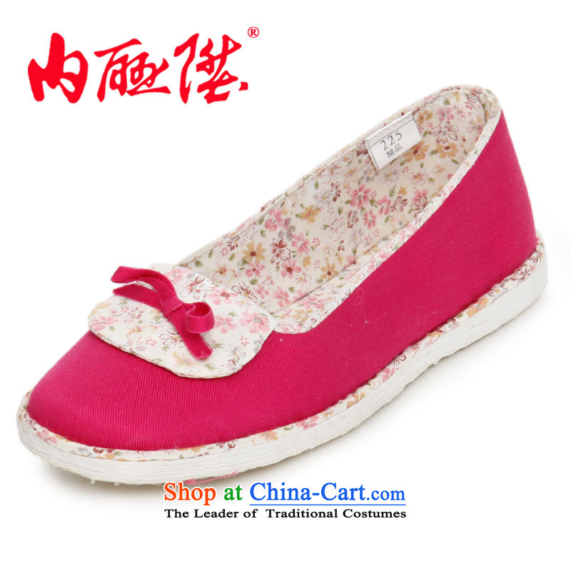 Inline l women shoes mesh upper hand bottom tabs on the thousands of flowers in spring and autumn shoe edge stylish casual shoes of Old Beijing?8698A mesh upper?toner?38