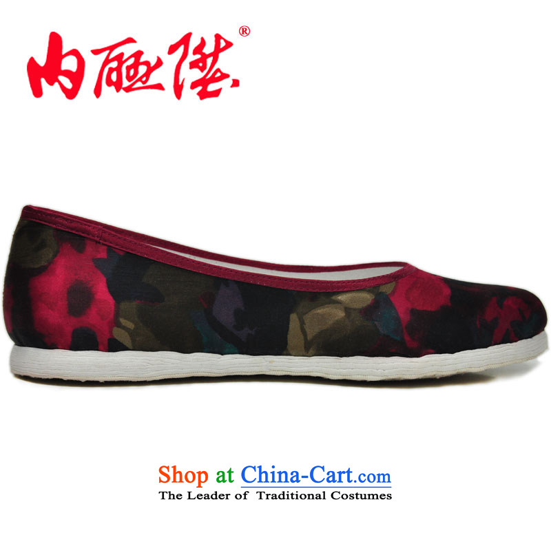 Inline l mesh upper hand-made shoes bottom thousands of cross-strait shoe $process of Old Beijing 8423A mesh upper mixed spend 38, inline l , , , shopping on the Internet