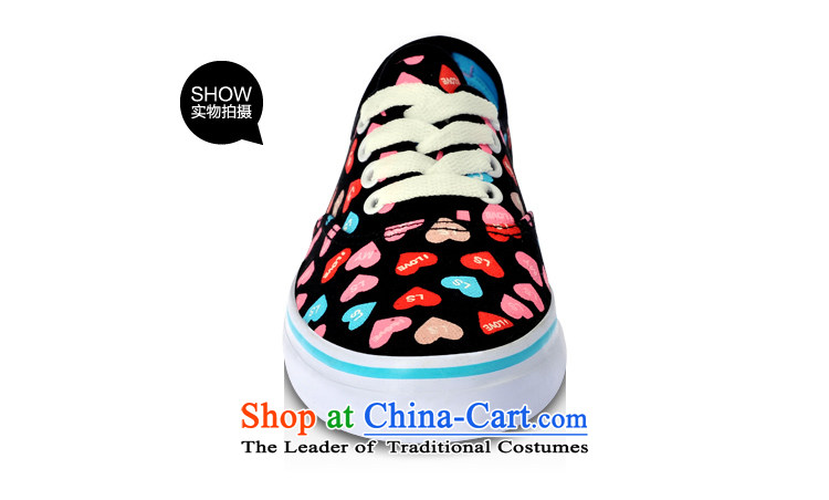 Good rain season fashion color girl-Low colorful love canvas shoes as figure EURO 37 - equal to a standard Code Code 38 pictures, prices, brand platters! The elections are supplied in the national character of distribution, so action, buy now enjoy more preferential! As soon as possible.