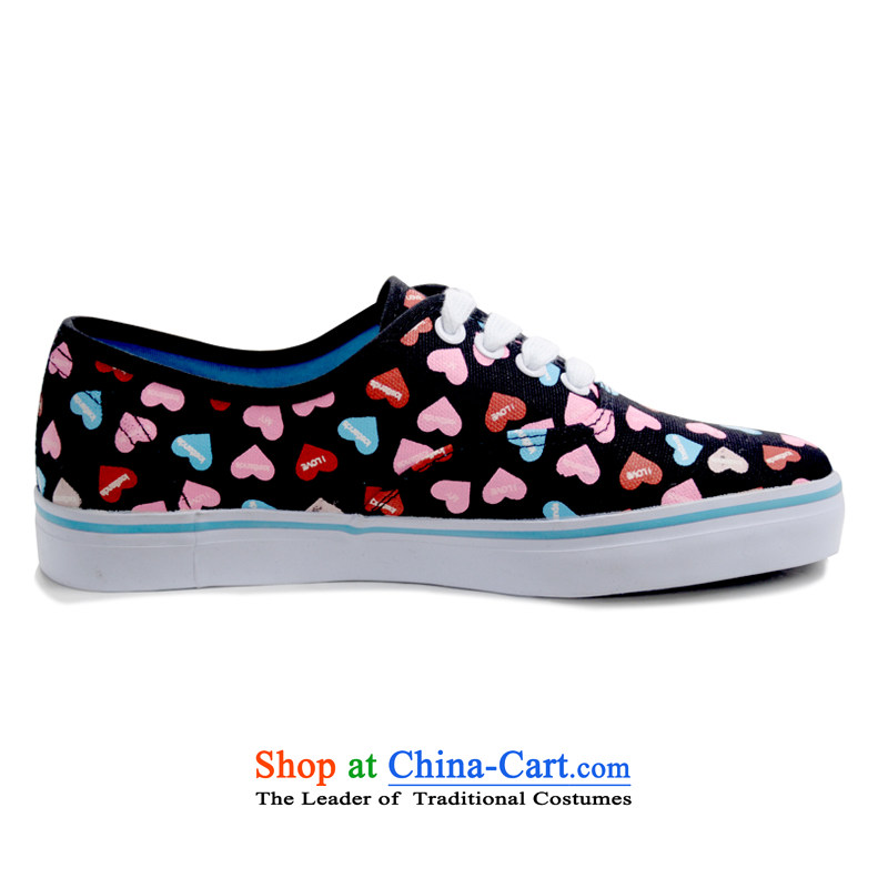 Good rain season fashion color girl-Low colorful love canvas shoes as figure EURO 37 - equal to a standard Code 38 Decode, good rain season (A GOOD RAIN KNOWS) , , , shopping on the Internet
