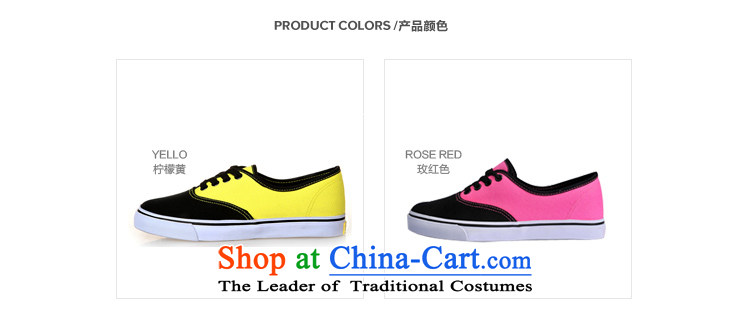 Good rain season fashion color palette is female knocked with low help canvas shoes comfort and breathability in red OSCE Code 36 - equivalent to 37 standard code for pictures, prices, brand platters! The elections are supplied in the national character of distribution, so action, buy now enjoy more preferential! As soon as possible.