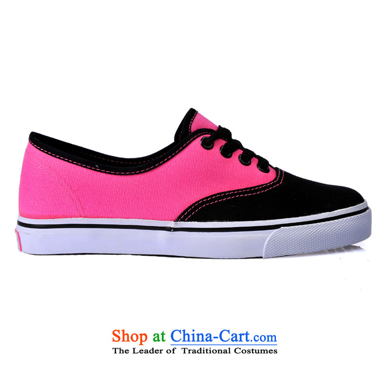 Good rain season fashion color palette is female knocked with low help canvas shoes comfort and breathability in red OSCE Code 36 - equivalent to 37 standard code, good rain season (A GOOD RAIN KNOWS) , , , shopping on the Internet