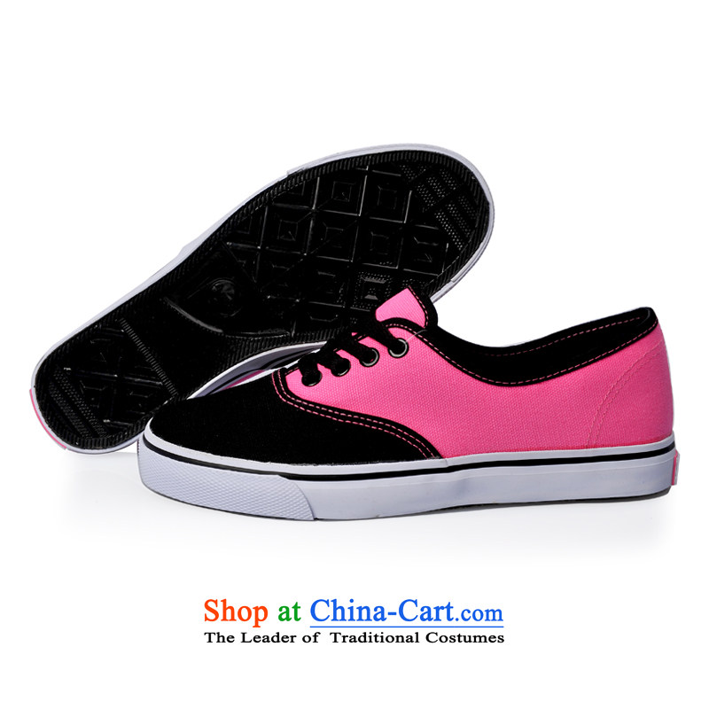 Good rain season fashion color palette is female knocked with low help canvas shoes comfort and breathability in red OSCE Code 36 - equivalent to 37 standard code, good rain season (A GOOD RAIN KNOWS) , , , shopping on the Internet