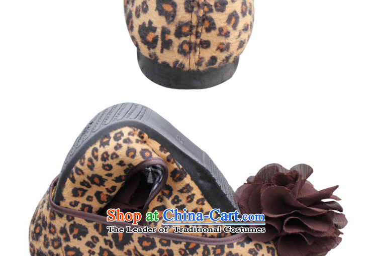 Yan Ching spring is smart casual flat shoe light port of Old Beijing mesh upper with comfort and breathability work shoes mother shoe large single shoe 350-11 Leopard 40 pictures, prices, brand platters! The elections are supplied in the national character of distribution, so action, buy now enjoy more preferential! As soon as possible.