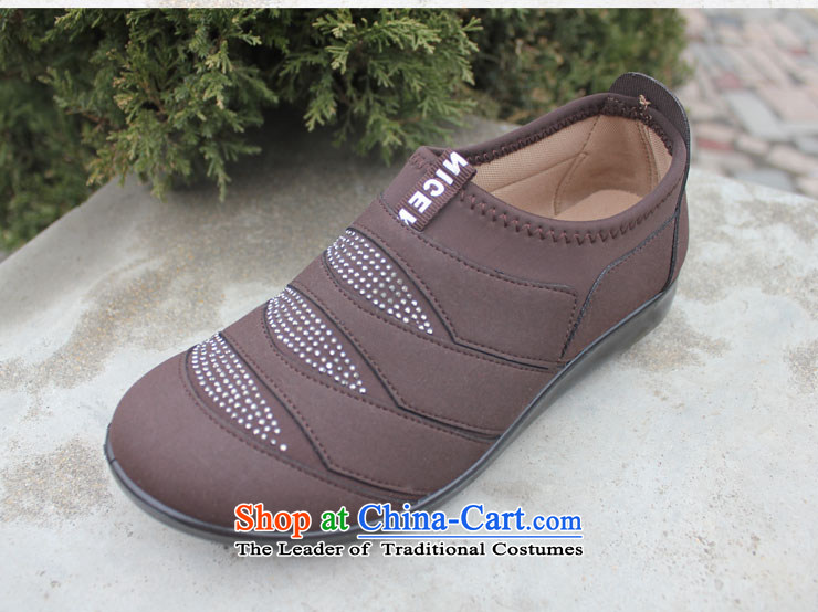 Yan Ching new spring of Old Beijing mesh upper woman shoes, casual stretch fabric in a breathable elderly mother shoe 368 Magenta 37 pictures, prices, brand platters! The elections are supplied in the national character of distribution, so action, buy now enjoy more preferential! As soon as possible.