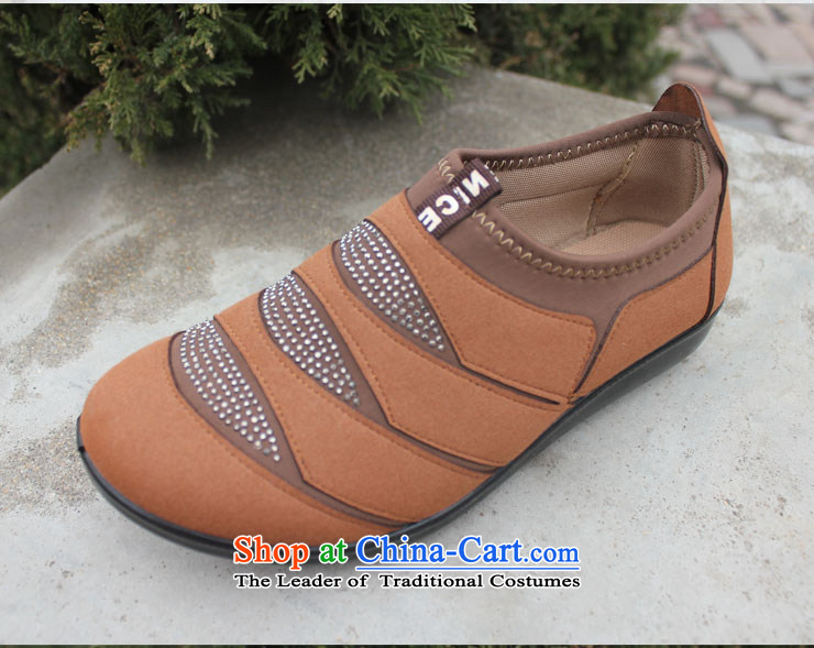 Yan Ching new spring of Old Beijing mesh upper woman shoes, casual stretch fabric in a breathable elderly mother shoe 368 Magenta 37 pictures, prices, brand platters! The elections are supplied in the national character of distribution, so action, buy now enjoy more preferential! As soon as possible.