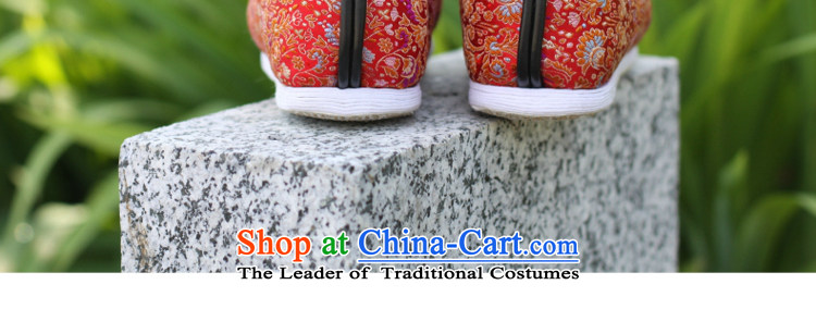 The L and the old Beijing mesh upper winterization warm manually bottom thousands of cotton shoes brocade coverlets female cotton shoes red chicken Koon-on cotton red 35 pictures, prices, brand platters! The elections are supplied in the national character of distribution, so action, buy now enjoy more preferential! As soon as possible.