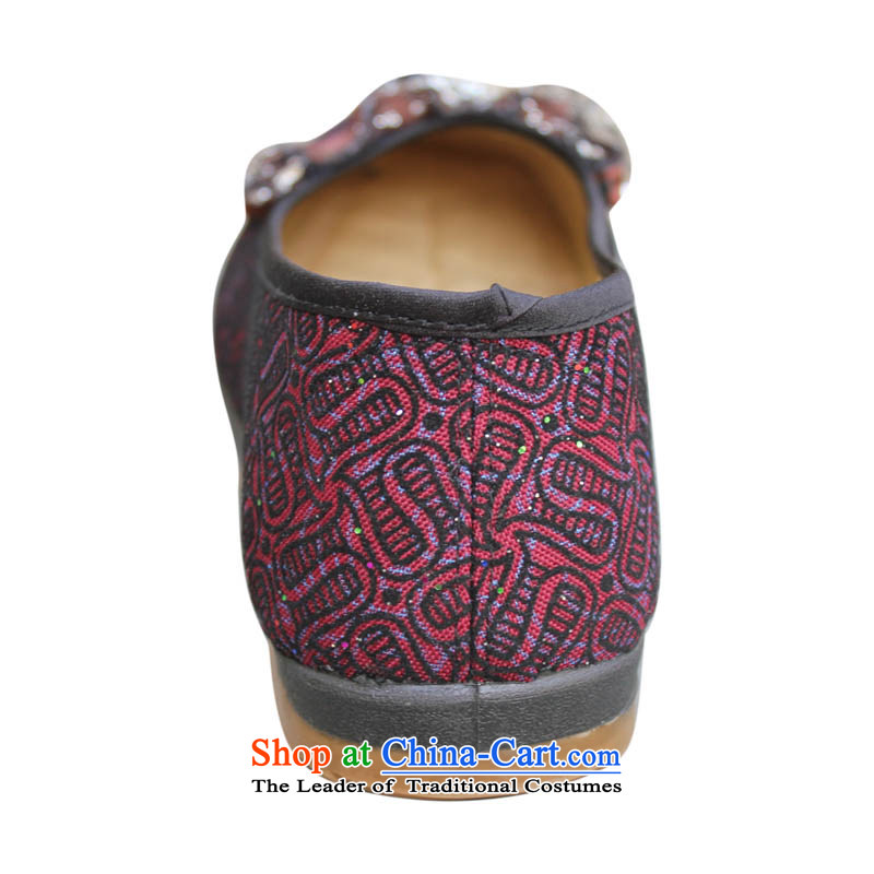Yan Qing Chun Old Beijing mesh upper women shoes mother shoe comfortable and relaxing walking shoes . - 372 Ms. red 40, Yan Ching (XQ) , , , shopping on the Internet
