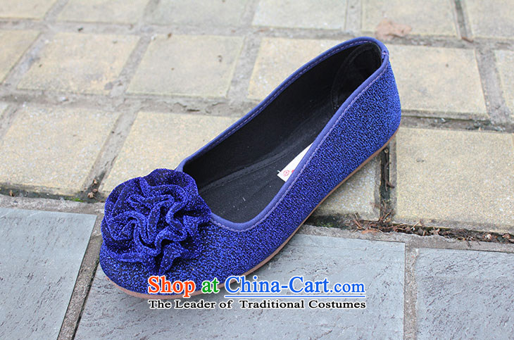 Yan Ching spring is smart casual old Beijing mesh upper women shoes round head flat comfortable soft bottoms leisure shoes pregnant women shoes l-9 mother Deep Violet 38 pictures, prices, brand platters! The elections are supplied in the national character of distribution, so action, buy now enjoy more preferential! As soon as possible.