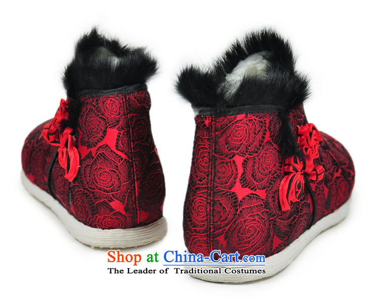 Inline l women shoes cotton shoes hand-thousand-layer encryption backplane tapestries pull locking cotton shoes old Beijing 8674A safflower mesh upper picture 37, prices, brand platters! The elections are supplied in the national character of distribution, so action, buy now enjoy more preferential! As soon as possible.