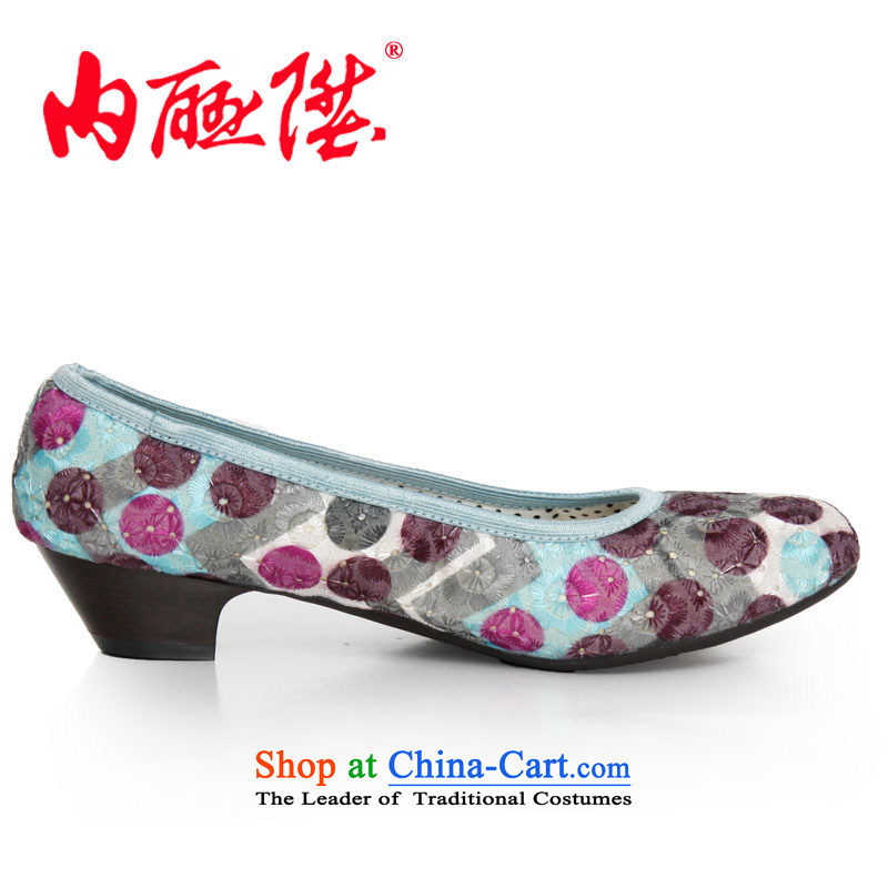 Inline l mesh upper women shoes, sea-yuan shoes, classy and stylish casual comfort and breathability of Old Beijing 6676C mesh upper green 38, inline l , , , shopping on the Internet