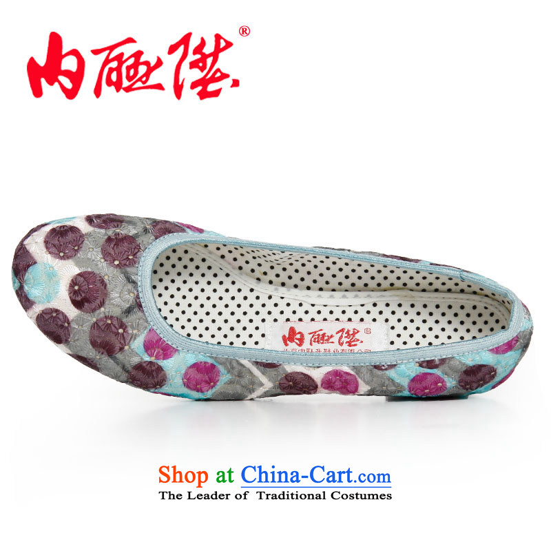 Inline l mesh upper women shoes, sea-yuan shoes, classy and stylish casual comfort and breathability of Old Beijing 6676C mesh upper green 38, inline l , , , shopping on the Internet