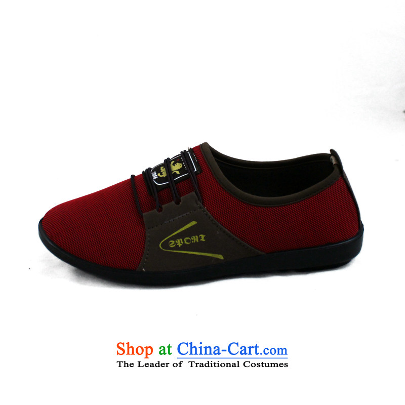 Naslin Ruixiang Old Beijing women's shoes autumn mesh upper with a flat bottom Ms. leisure shoes mother footwear in the older women shoes with soft, non-slip shoes elderly mesh upper shoes red 38, Lanna Ruixiang , , , shopping on the Internet