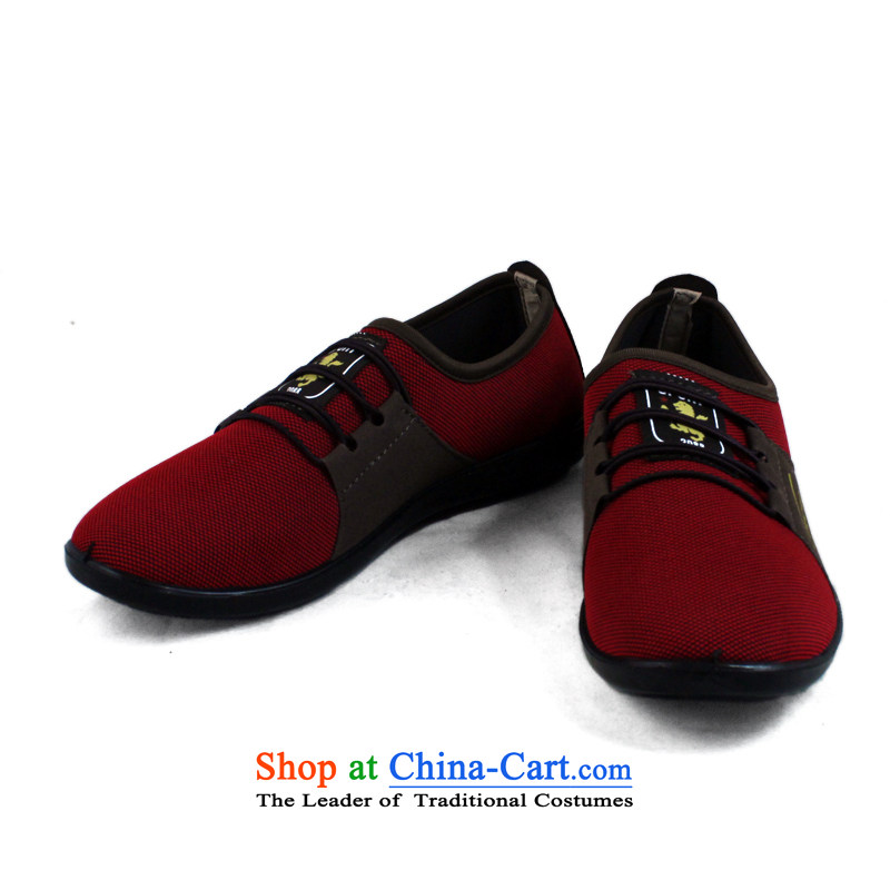 Naslin Ruixiang Old Beijing women's shoes autumn mesh upper with a flat bottom Ms. leisure shoes mother footwear in the older women shoes with soft, non-slip shoes elderly mesh upper shoes red 38, Lanna Ruixiang , , , shopping on the Internet