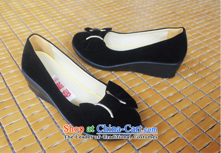 Yan Qing Beijing XQ/ mesh upper woman shoes, casual shoes comfortable shoes . Ms. Mama slope heel shoes work shoes 13009 Black 39 pictures, prices, brand platters! The elections are supplied in the national character of distribution, so action, buy now enjoy more preferential! As soon as possible.