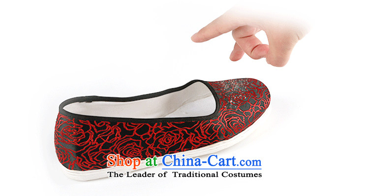 The l and thousands of old Beijing Ms. bottom manually mesh upper marriage shoes rose satin red 35 pictures from the sea, prices, brand platters! The elections are supplied in the national character of distribution, so action, buy now enjoy more preferential! As soon as possible.