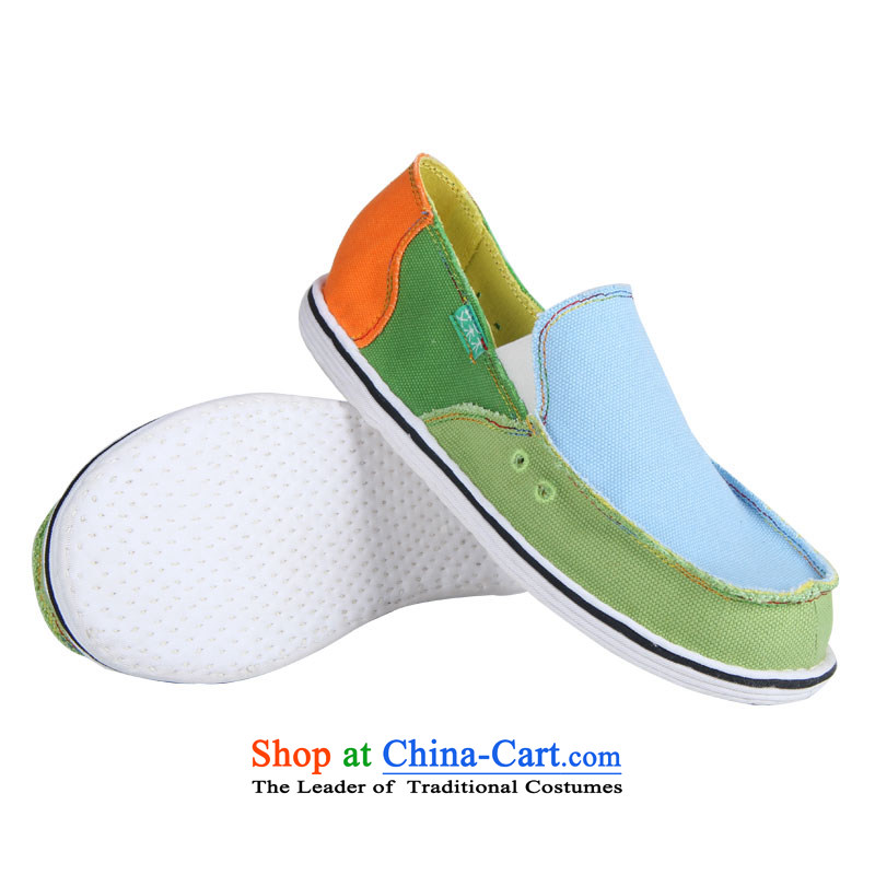 Lehasyi music and between men and women and stylish spell candy colors manually bottom thousands of couples Q-502 sky blue 44,LEHASYI,,, mesh upper shopping on the Internet
