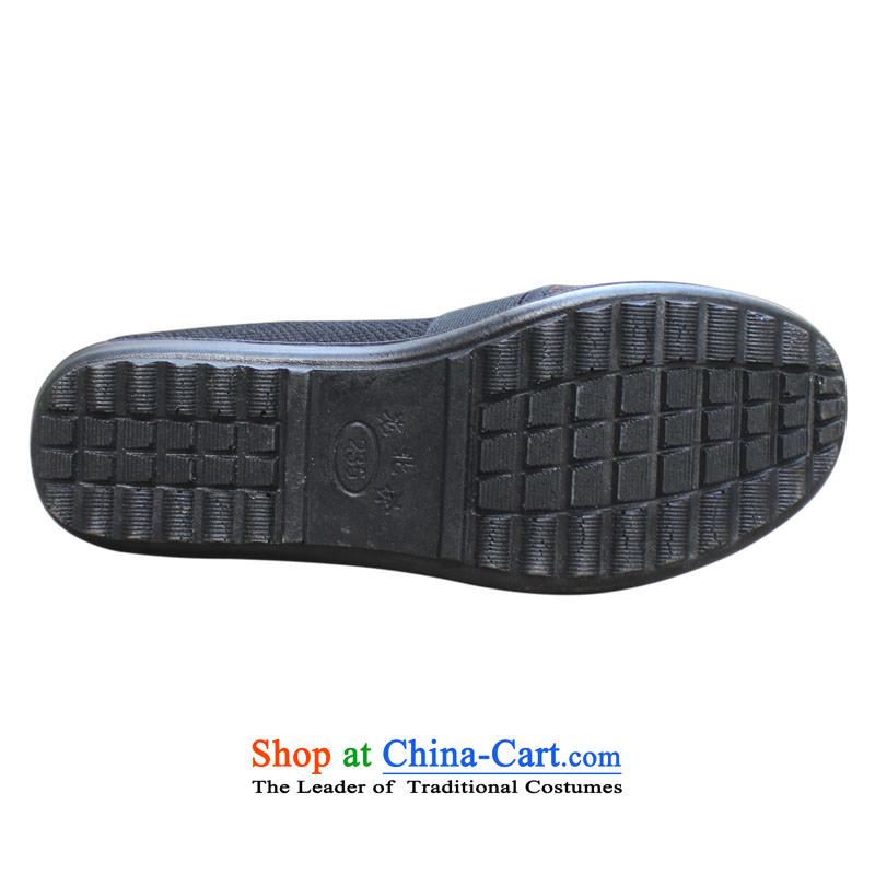 Welcomes the definition of Old Beijing mesh upper flat shoe women shoes comfortable soft bottoms stamp mother shoes, casual breathable mesh upper with large dark brown 39 Yan Qing 6303 (XQ) , , , shopping on the Internet