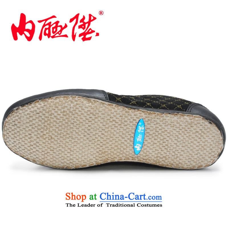 Inline l female cotton shoes-gon thousands of bottom spring and autumn is smart casual cotton shoes of Old Beijing 8717A 8717A mesh upper black 37, inline l , , , shopping on the Internet