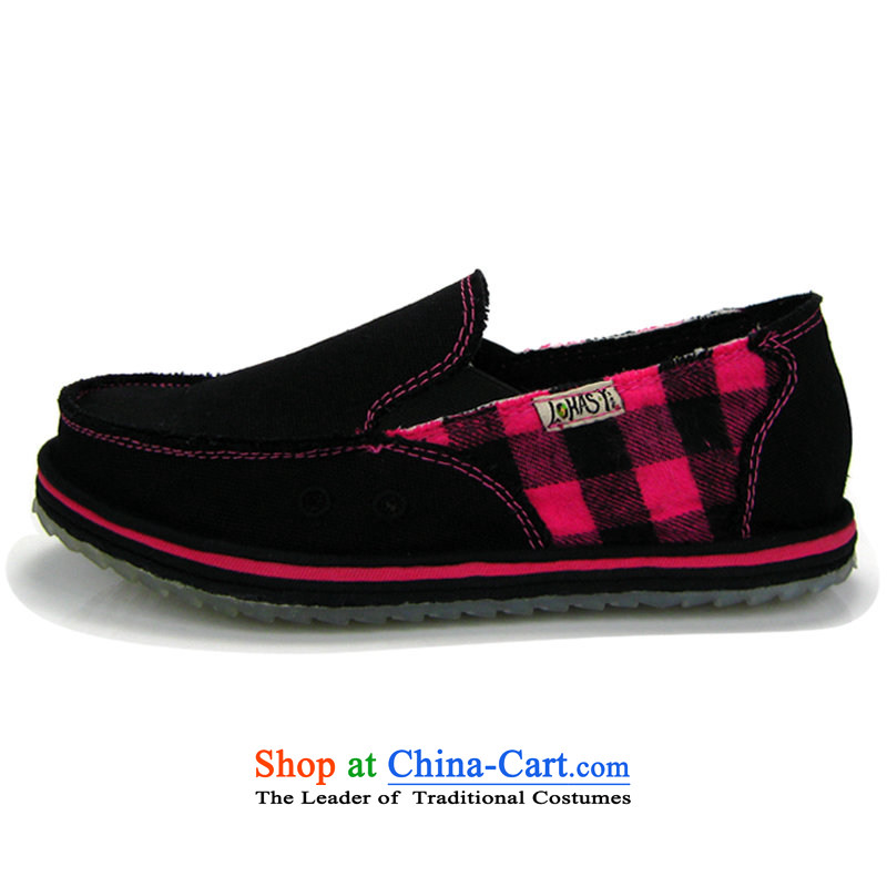 Music and stylish and cozy lehasyi manually bottom layer mesh upper with thousands of women silicone bottom of red checkered Lhy-1-nwj mesh upper black 37,LEHASYI,,, shopping on the Internet