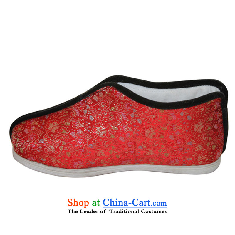 This new cabinet yeon middle-aged women shoes cotton shoes manually bottom thousands damask fabric mother shoe retro pension foot shoes round head flat shoe national warm red 36 pictures, prices, brand platters! The elections are supplied in the national character of distribution, so action, buy now enjoy more preferential! As soon as possible.