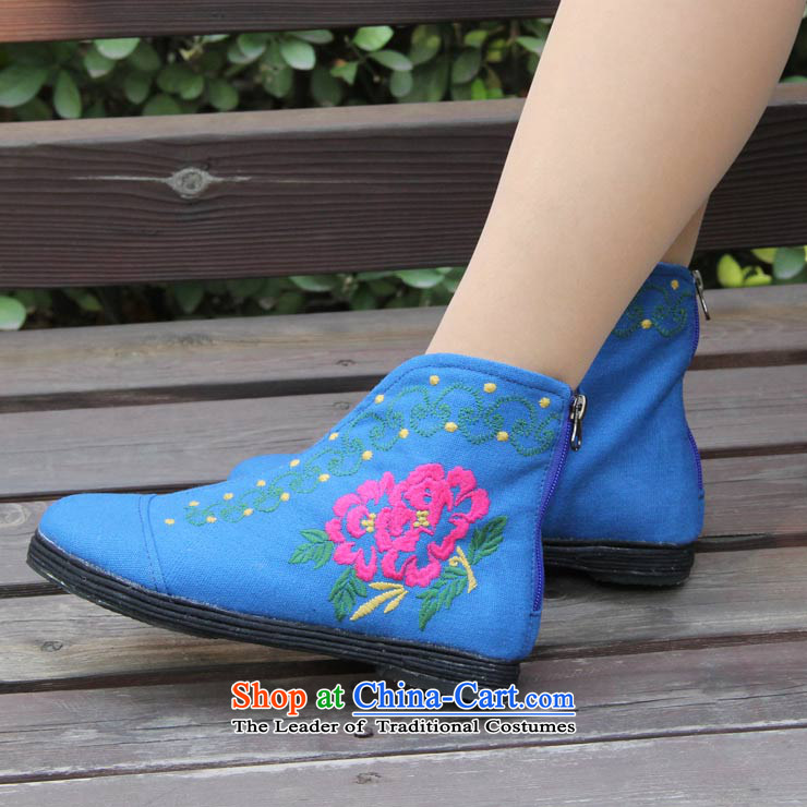 Performing Arts stylish casual shoes bottom thousands of embroidered shoes mesh upper women shoes L-2 blue 39 pictures, prices, brand platters! The elections are supplied in the national character of distribution, so action, buy now enjoy more preferential! As soon as possible.