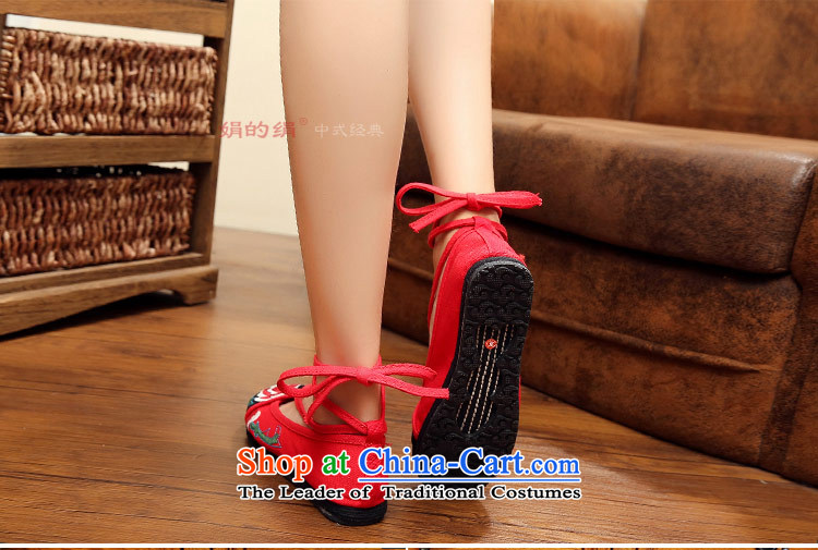 The silk autumn old Beijing mesh upper ethnic embroidered shoes bottom of thousands of poverty that, leisure shoes single women shoes 262 Black Red Tail 39 pictures, prices, brand platters! The elections are supplied in the national character of distribution, so action, buy now enjoy more preferential! As soon as possible.