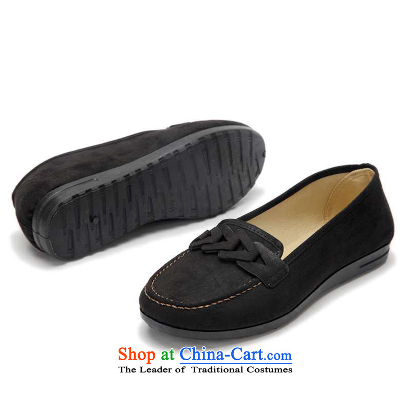 Mesh upper with old Beijing New Women's Shoe Bow Tie Baotou Leisure Comfort with blue 38 (the usual Flat 38 recommendations to write well Beijing 39 per 1,000), , , , shopping on the Internet