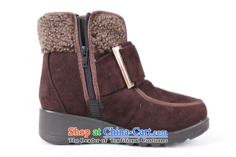 Genuine step-Fitr Old Beijing cotton shoes mesh upper women shoes winter stylish with zipper slide-warm female cotton shoes 23185 Female cotton shoes brown 40 pictures, prices, brand platters! The elections are supplied in the national character of distribution, so action, buy now enjoy more preferential! As soon as possible.