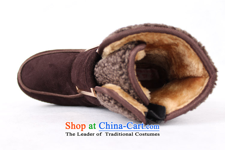 Genuine step-Fitr Old Beijing cotton shoes mesh upper women shoes winter stylish with zipper slide-warm female cotton shoes 23185 Female cotton shoes brown 40 pictures, prices, brand platters! The elections are supplied in the national character of distribution, so action, buy now enjoy more preferential! As soon as possible.
